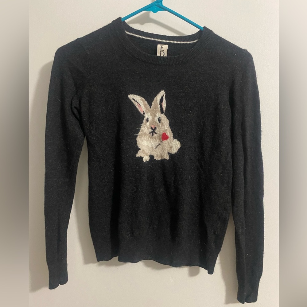 XS ED by Ellen rabbit sweater